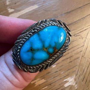 Turquoise Ring Sterling Silver